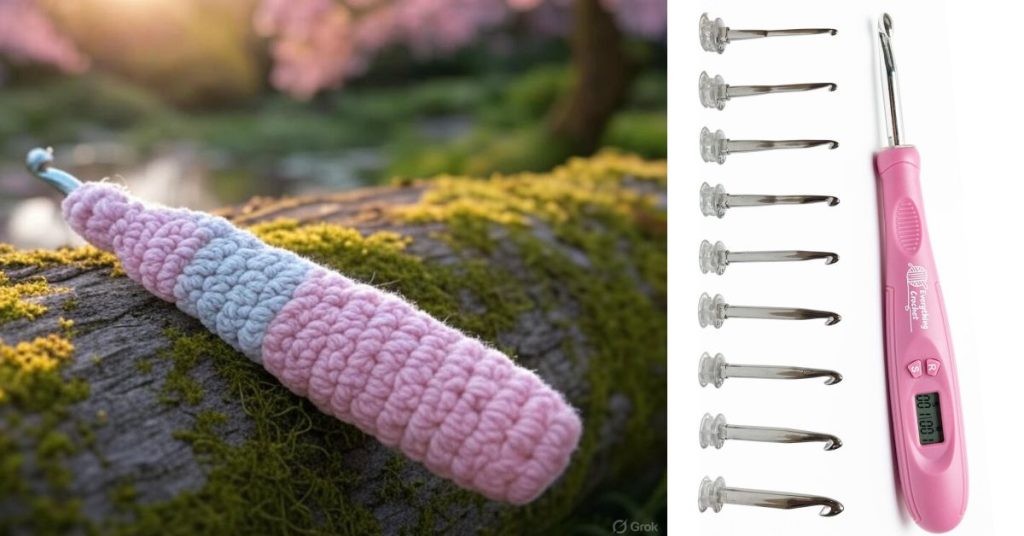 Digital crochet hook