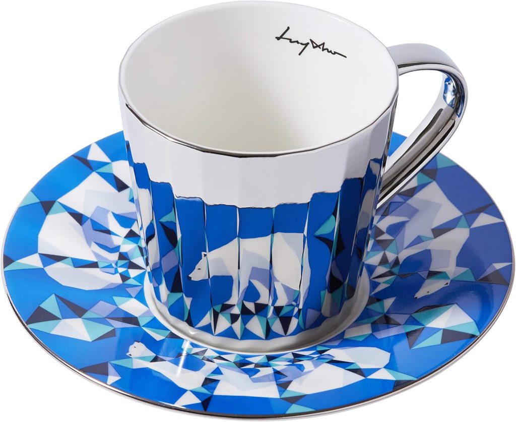 The Amazing Mirror Cups And Saucers by luycho 2