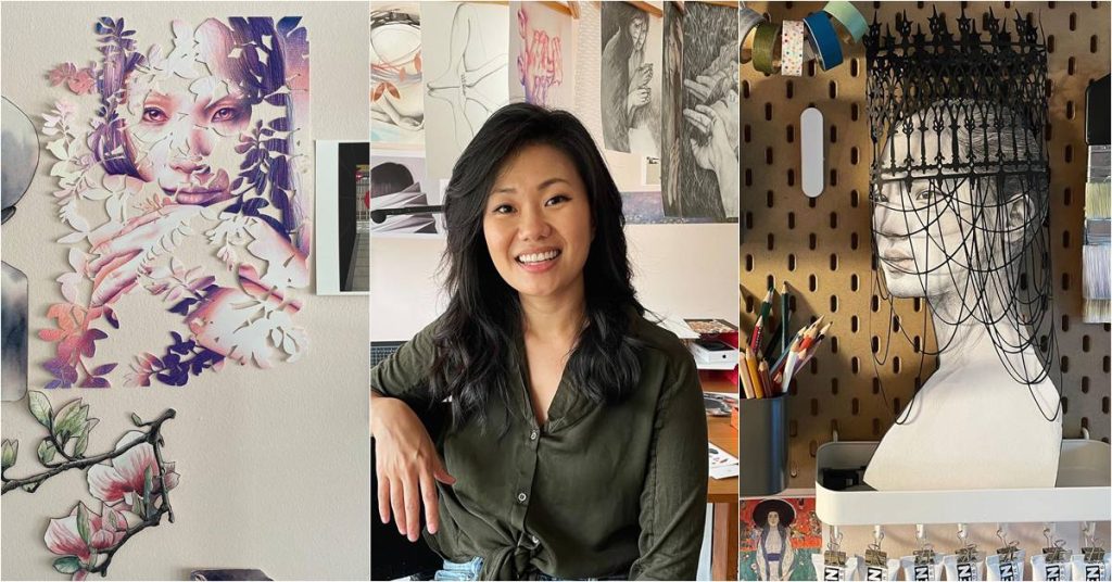 Christine Kim paper artist