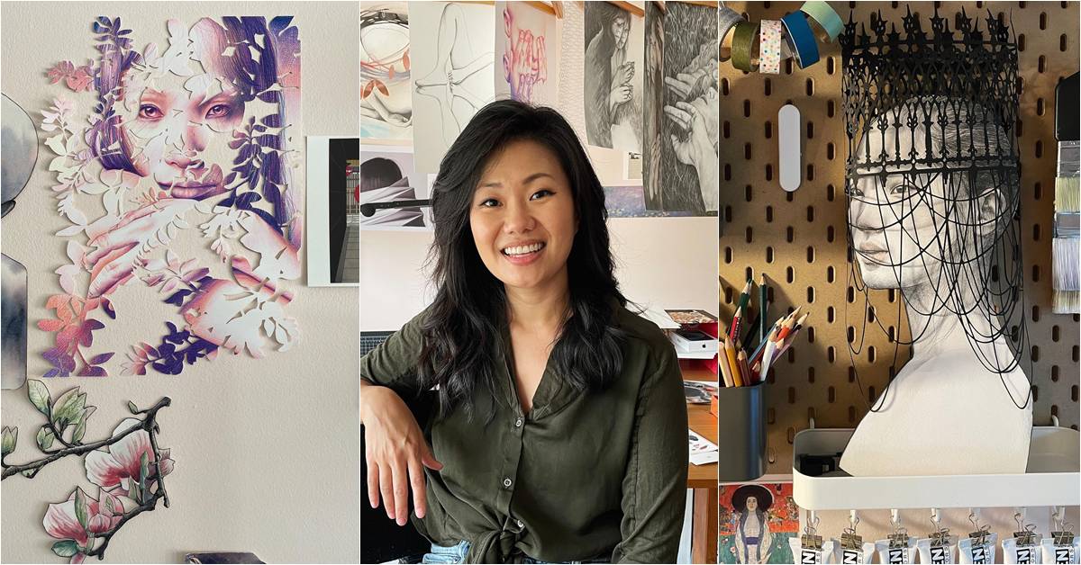 Christine Kim paper artist