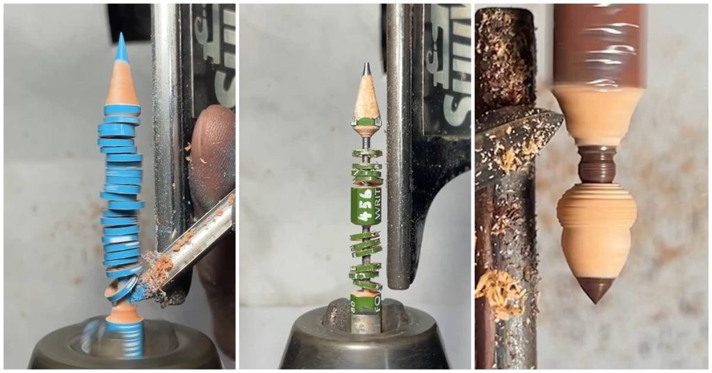 pencil carvings